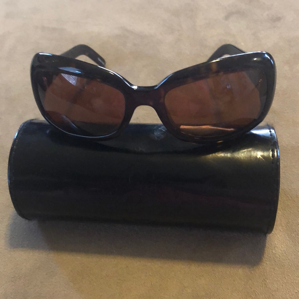 Linea Roma brown sunglasses with case
